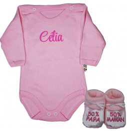 BODY + CHAUSSONS ROSE 278