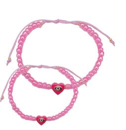 Bracelet Mère Fille - Bracelet Duo Mère Fille - Bracelet Perles - Bijoux - Bracelet Réglable - Bracelet Perles de Rocailles - Br