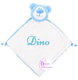 DOUDOU OURS BLEU CUBBIES 108