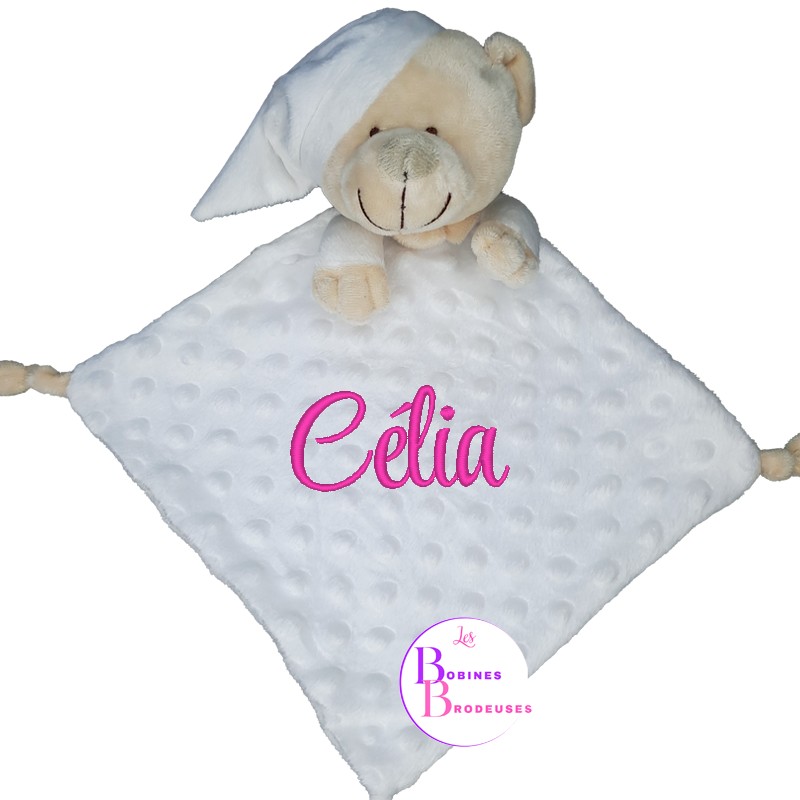 DOUDOU OURS BLANC 418