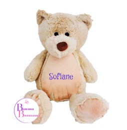 PELUCHE OURS BEIGE W. 104