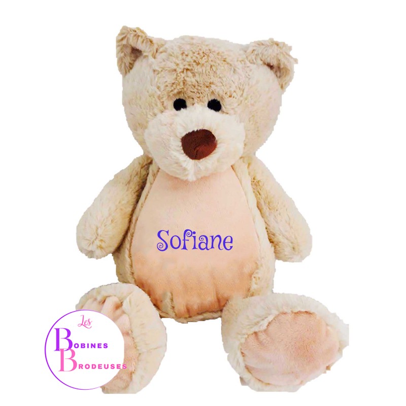 PELUCHE OURS BEIGE W. 104