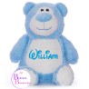 PELUCHE CUBBIES OURS BLEU 57