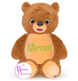 PELUCHE OURS BRUN CUBBIES 97