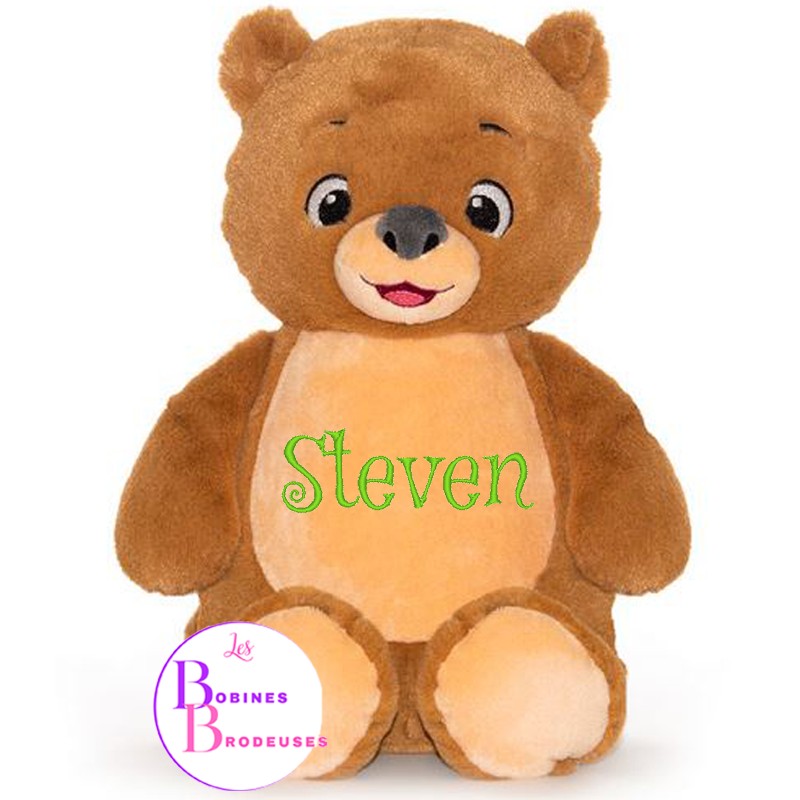 PELUCHE OURS BRUN CUBBIES 97