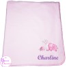 COUVERTURE ROSE ELEPHANTS 183