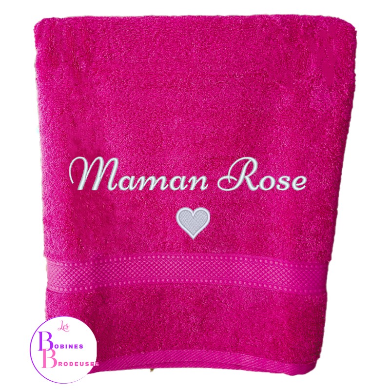 SERVIETTE FUCHSIA MAMAN 325