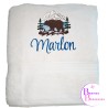 SERVIETTE BLANCHE OURS 384