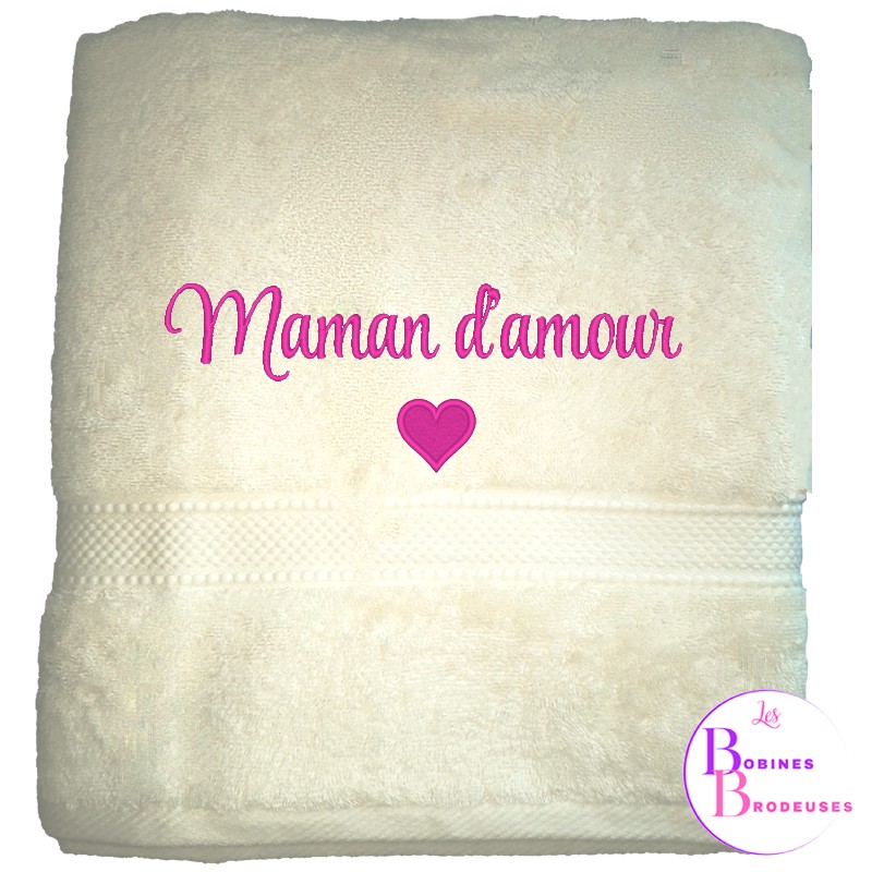 SERVIETTE VANILLE MAMAN 324