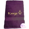 SERVIETTE  BAIN VIOLET 117