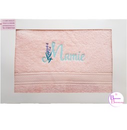 SERVIETTE ROSE MAMIE LAVANDE 403