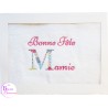 Serviette De Bain Personnalisée Fête des Grands Mères - Serviette Personnalisée Bonne Fête Mamie - Serviette Brodée Mamie