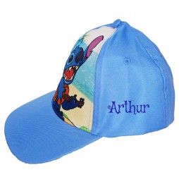 CASQUETTE STITCH BLEU 457