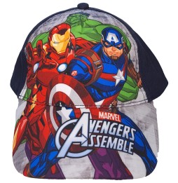 CASQUETTE AVENGERS BLEUE FONCE 458