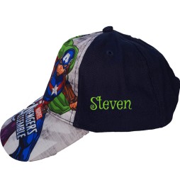 CASQUETTE AVENGERS BLEUE FONCE 458