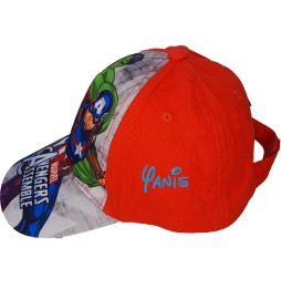 CASQUETTE AVENGERS ROUGE 459