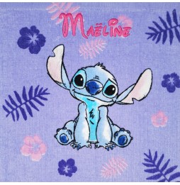 Serviette de Table Personnalisée STITCH  - Serviette Cantine Personnalisée STITCH  - Serviette de Table Personnalisée Enfant