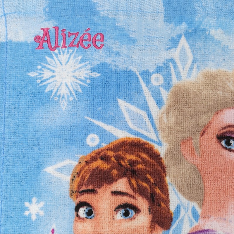 Serviette De Table Personnalisée La Petite Sirène - Tissu Résistant 26x26cm Ou 31x31cm