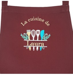 TABLIER DE CUISINE BORDEAUX 529