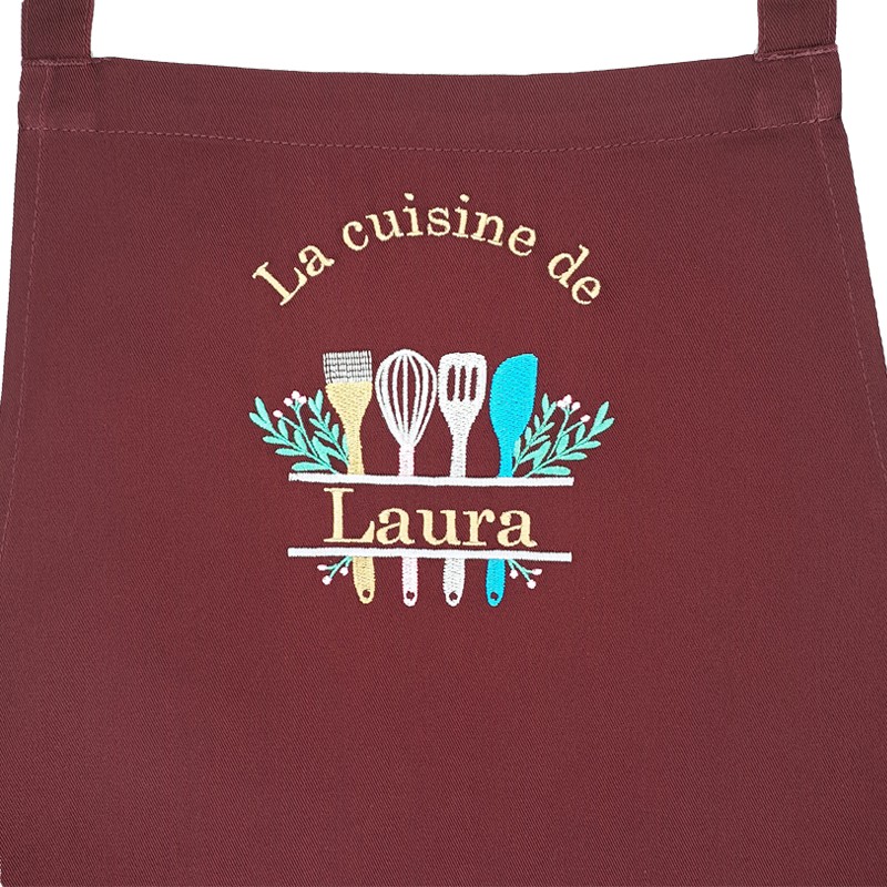 TABLIER DE CUISINE BORDEAUX 529 TABLIER DE CUISINE BORDEAUX 529