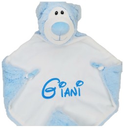 DOUDOU OURS BLEU CUBBIES 108