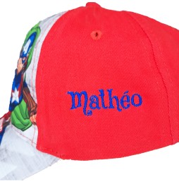 CASQUETTE AVENGERS ROUGE 459