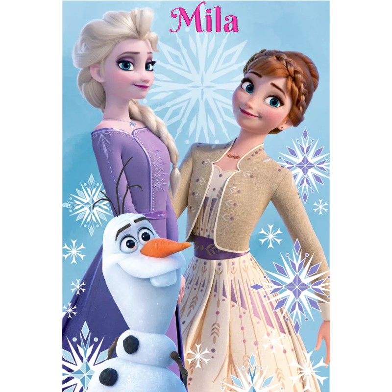 PLAID 2 REINE DES NEIGES 536 PLAID 2 REINE DES NEIGES 536