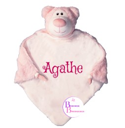 DOUDOU OURS ROSE CUBBIES 72