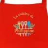 Tablier de Cuisine Personnalisé - Tablier de Cuisine Brodé Personnalisé - Tablier de Cuisine Brodé - Tablier Brodé