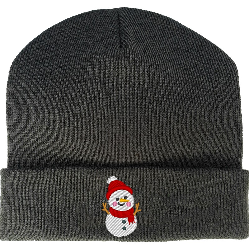 BONNET GRIS BONHOMME NEIGE 553