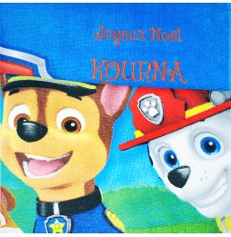 SERVIETTE BAIN PAT PATROUILLE 495