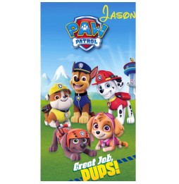 SERVIETTE BAIN PAT PATROUILLE 495