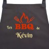 TABLIER DE CUISINE GRIS BBQ 563