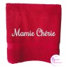 SERVIETTE ROUGE MAMIE 297