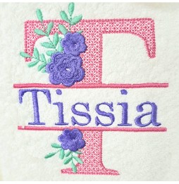 PEIGNOIR ENFANT BLANC LETTRE 517