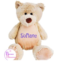 PELUCHE OURS BEIGE W. 104