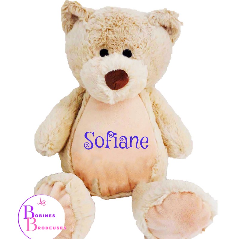PELUCHE OURS BEIGE W. 104