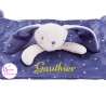DOUDOU LAPIN BLEU K. 40