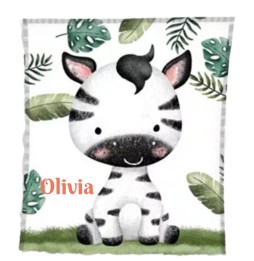 COUVERTURE BÉBÉ ZÈBRE 575