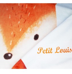 COUVERTURE BÉBÉ RENARD 577