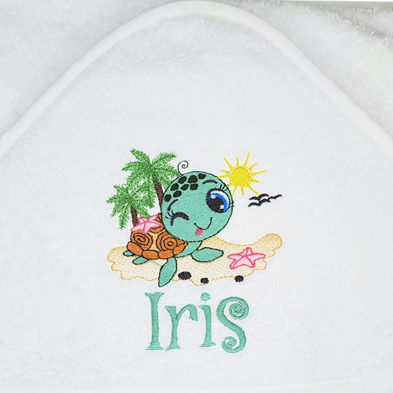 CAPE BAIN BLANCHE TORTUE 526