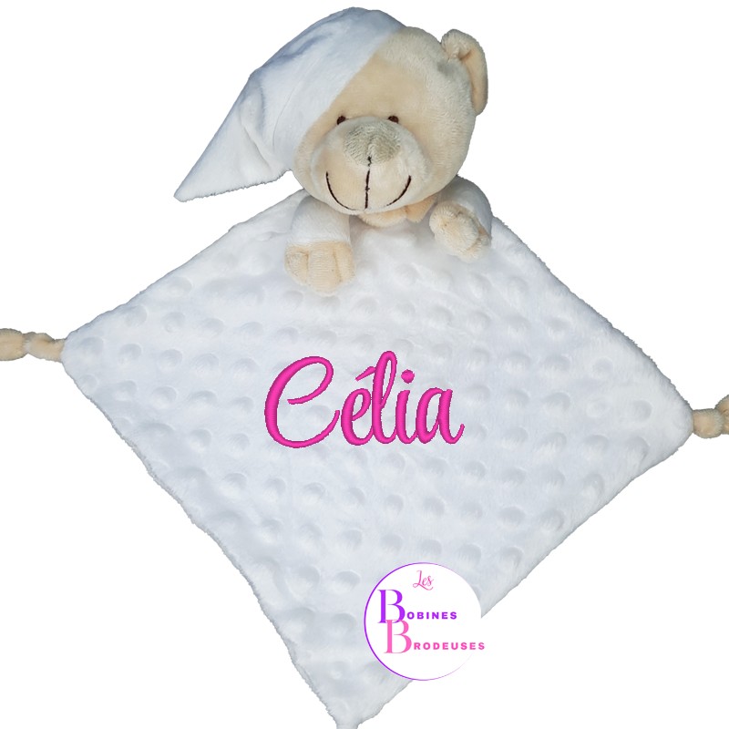 DOUDOU OURS BLANC 418