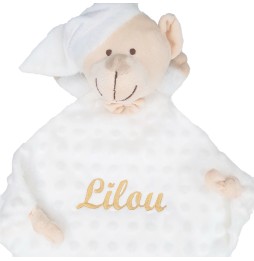 DOUDOU OURS BLANC 418