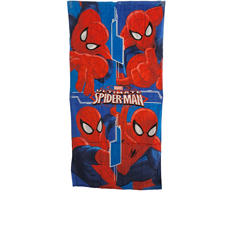 Serviette De Plage Spider-Man ILS - Microfibre 140x70 Cm - Séchage Rapide, Ultra Douce - Pour Enfants, Bébé